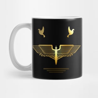 Golden Wings of Courage Mug